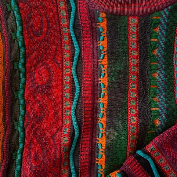 Vintage 80s Coogi Style Sweater - Picture 3 of 3